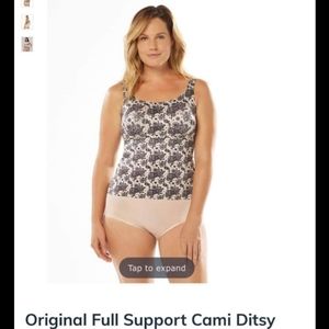 Ruby ribbon full support camisole